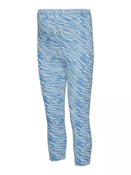 Узкие леггинсы MAMALICIOUS Nava, лазурный