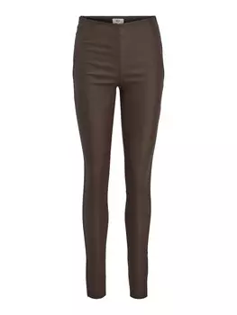 Узкие леггинсы Object, шоколад