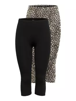 Узкие леггинсы ONLY ONLLive Love, цвет Beige/Black