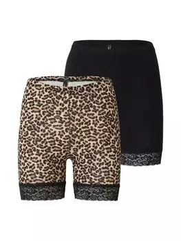Узкие леггинсы ONLY ONLLIVE LOVE, цвет Brown/Black