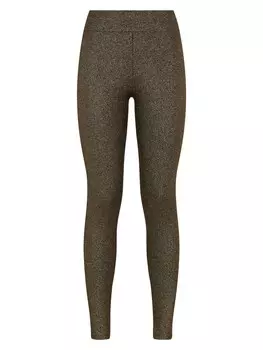Узкие леггинсы Plein Sport Glitter, золотой