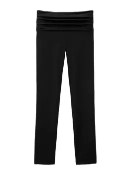 Узкие леггинсы Pull&Bear, черный