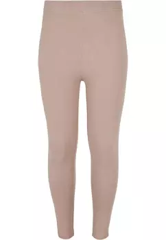 Узкие леггинсы Urban Classics Kids, пудра