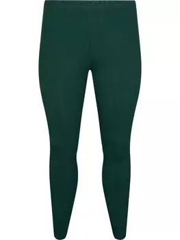 Узкие леггинсы Zizzi, темно-зеленый