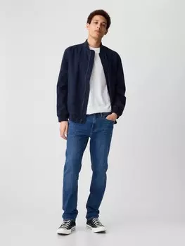 Узкие мягкие джинсы Gap, синий