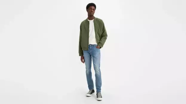 Узкие мужские джинсы 512 зауженного кроя Levi's, цвет Cool as a Cucumber - Medium Wash - Stretch