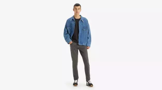 Узкие мужские джинсы 512 зауженного кроя Levi's, черный