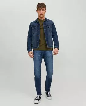 Узкие мужские джинсы Glenn Jack & Jones, синий