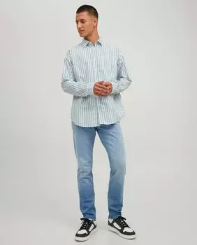 Узкие мужские джинсы Glenn Jack & Jones, синий