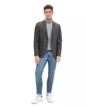 Узкие мужские джинсы синего цвета Tom Tailor, синий