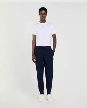 Узкие мужские джоггеры с эластичной резинкой на талии Sandro, темно-синий