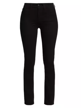 Узкие прямые джинсы Jen7, черный