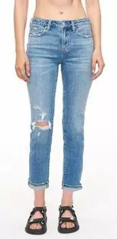 Узкие прямые джинсы Jessie Everyday в Harbor Distressed PISTOLA