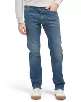 Узкие прямые джинсы высокой эластичности Calvin Klein Jeans, индиго