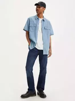 Узкие прямые мужские джинсы 513 Levi's Flex, цвет Tree Topper - Medium Wash - Stretch