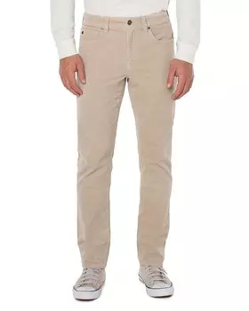 Узкие прямые вельветовые джинсы Liverpool Los Angeles Kingston овсяного цвета, коричневый/бежевый