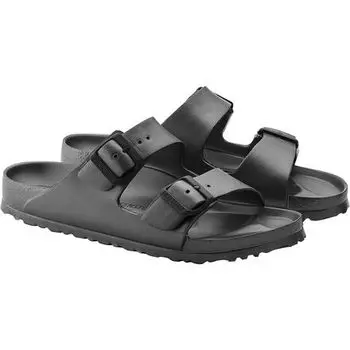 Узкие сандалии Arizona Core женские Birkenstock, цвет EVA Metallic Anthracite