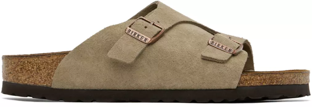 Узкие сандалии Zurich Birkenstock, Taupe