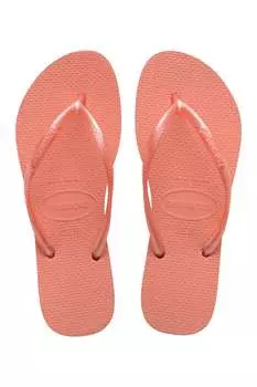 Узкие шлепанцы Havaianas, бежевый