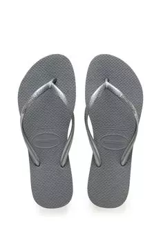 Узкие шлепанцы Havaianas, серый