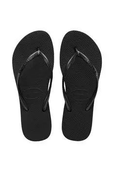 Узкие шлепанцы на плоской подошве, черные Debenhams, черный