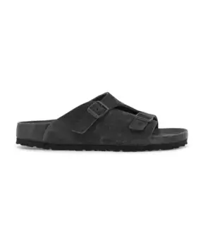 Узкие шлепанцы Zurich Birkenstock, серый