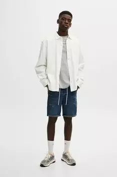 Узкие шорты-бермуды с кулиской PULL&amp;BEAR