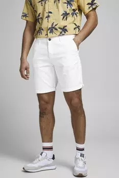 Узкие шорты-чиносы Jack & Jones, белый