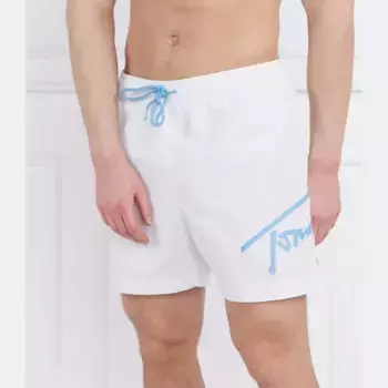 Узкие шорты для плавания Tommy Hilfiger, белый