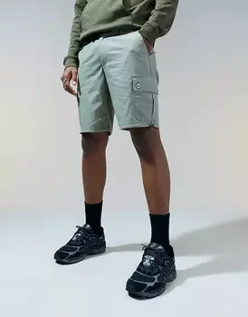 Узкие шорты-карго цвета хаки ASOS DESIGN