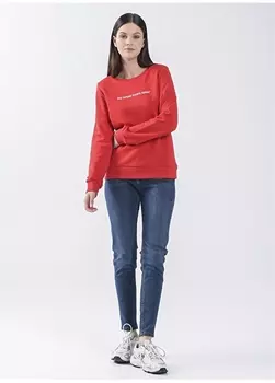 Узкие синие женские джинсовые брюки с высокой талией Fashion Friends