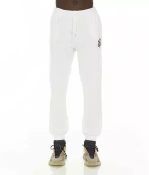 Узкие спортивные брюки CORE белого цвета Cult of Individuality