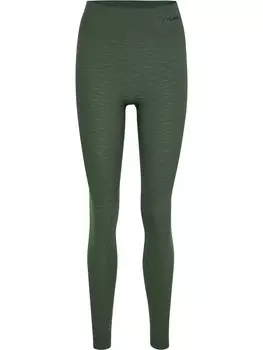Узкие спортивные брюки Hummel Focus Seamless, цвет Fir