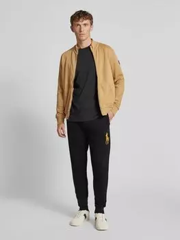 Узкие спортивные брюки с завязками на шнурке Polo Ralph Lauren, черный