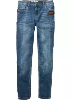 Узкие спортивные джинсы для мальчиков John Baner Jeanswear, оранжевый