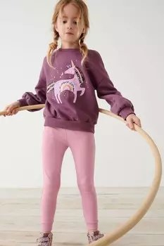 Узкие спортивные штаны Next, розовый