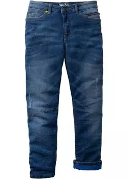 Узкие термоджинсы для мальчиков John Baner Jeanswear, оранжевый