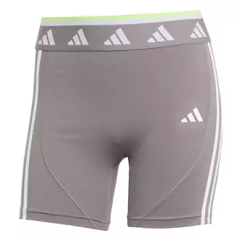 Узкие тренировочные брюки ADIDAS PERFORMANCE, серо-коричневый