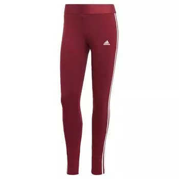 Узкие тренировочные брюки ADIDAS SPORTSWEAR Essential, темно-красный