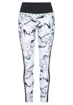 Узкие тренировочные брюки Lascana, белый