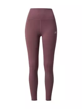 Узкие тренировочные брюки new balance, цвет Mauve