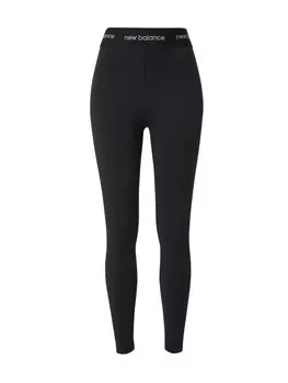Узкие тренировочные брюки new balance Sleek 25, черный