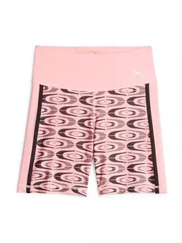 Узкие тренировочные брюки PUMA, цвет Pastel pink