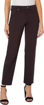 Узкие трикотажные брюки Madonna 29 дюймов Liverpool Los Angeles, цвет Java