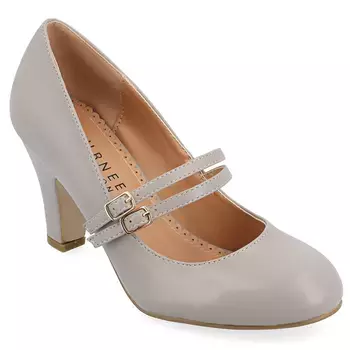 Узкие туфли-лодочки Мэри Джейн Windy Journee, серый