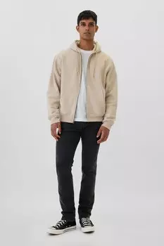 Узкие удобные эластичные джинсы Gap, черный