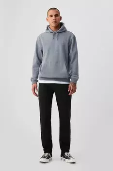 Узкие удобные эластичные городские джинсы Gap, черный