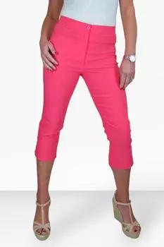 Узкие укороченные эластичные брюки Paulo Due, оранжевый