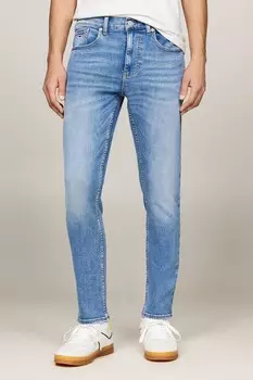 Узкие зауженные джинсы Austin Tommy Hilfiger, синий