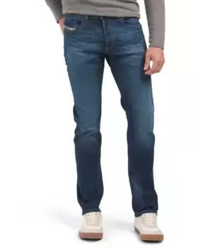 Узкие зауженные джинсы Buster Diesel, синий